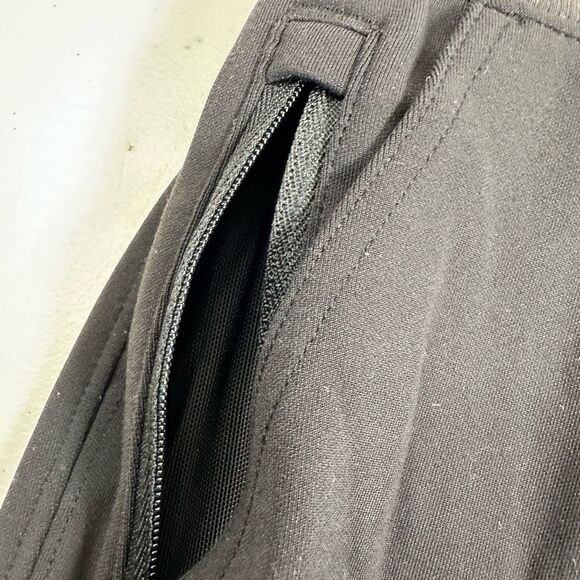 EUC Athleta Women’s Black Track Joggers Pants - Zip Pockets - Size XXS - Picture 6 of 9